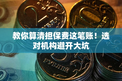 济南教你算清担保费这笔账！选对机构避开大坑