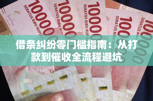 济南借条纠纷零门槛指南：从打款到催收全流程避坑