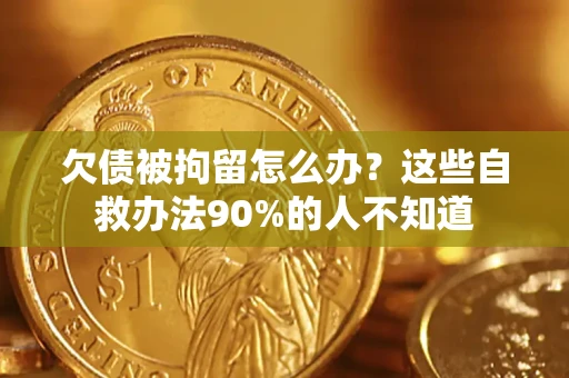 济南欠债被拘留怎么办？这些自救办法90%的人不知道