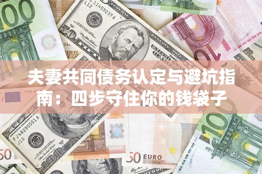 济南夫妻共同债务认定与避坑指南：四步守住你的钱袋子